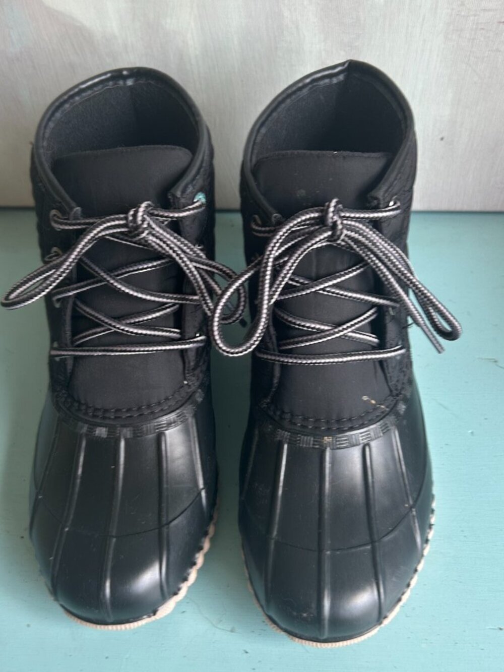 Magellan Outdoors Quilted Duck Boot Waterproof Rubber All Weather Size 6 - Picture 4 of 14